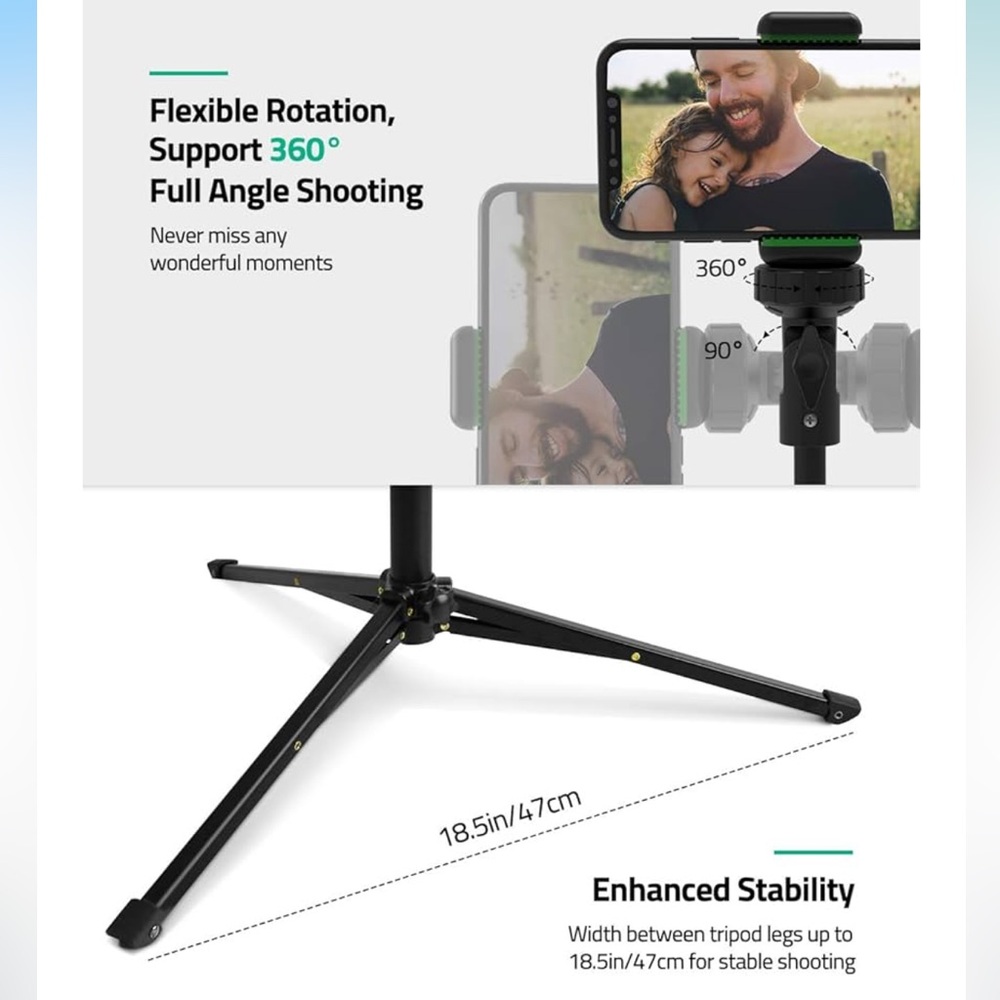 Extendable iPhone Tripod with Remote - Picture 3 of 9